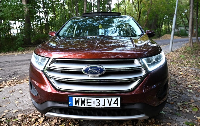 Ford EDGE cena 71800 przebieg: 80000, rok produkcji 2015 z Bytom małe 596